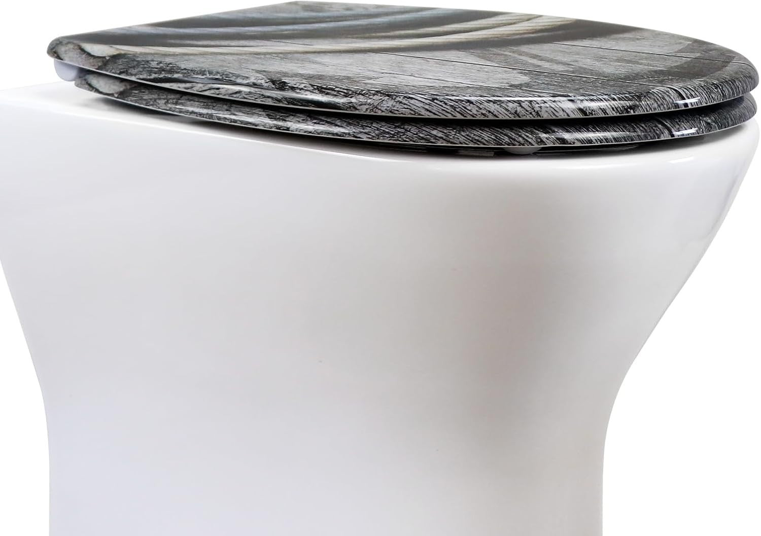 Duroplast Toilet Seat Soft Close Top Fix Colourful Patterns 45x37cm