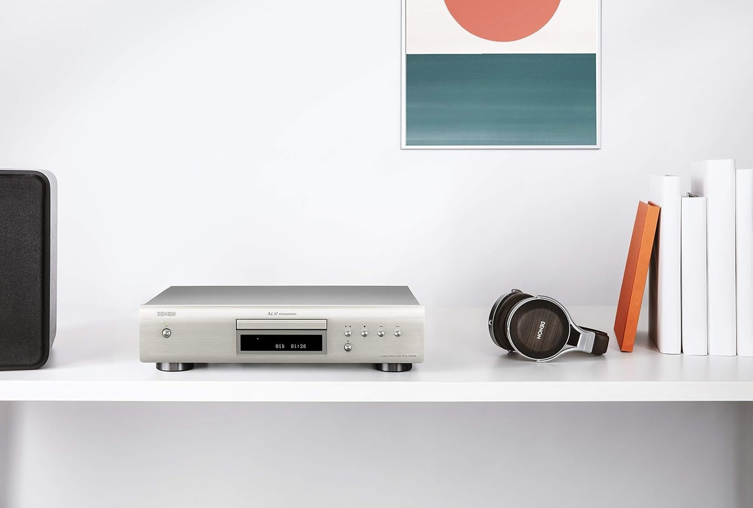 Hi-Fi CD Player Pure Direct AL32 Processing Optical Output Silver