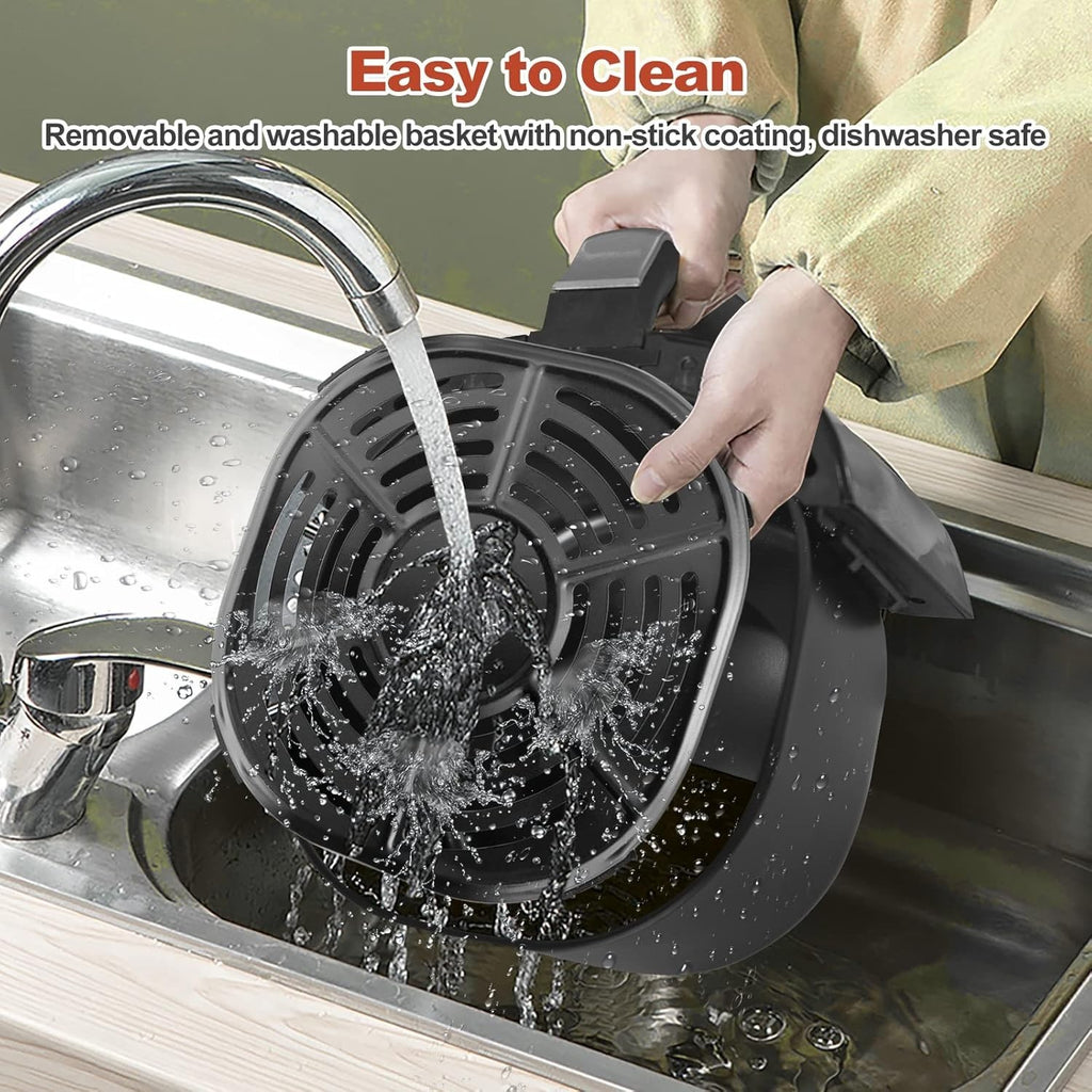 Digital Air Fryer 3.8L Rapid Air 1450W Touch Display Low Oil