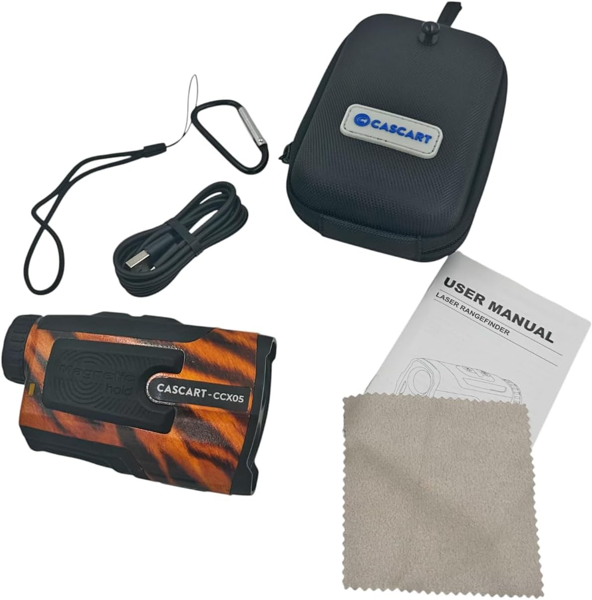 Golf Rangefinder 700Y 7X Magnification Magnetic Rechargeable