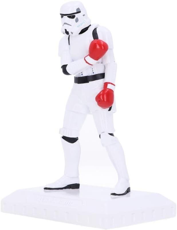Boxer Trooper Figurine 18cm Resin Boxing Statue Collectible Home Decor Gift