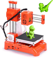 Quiet Mini 3D Printer for Kids Beginners Auto Level One Button PLA