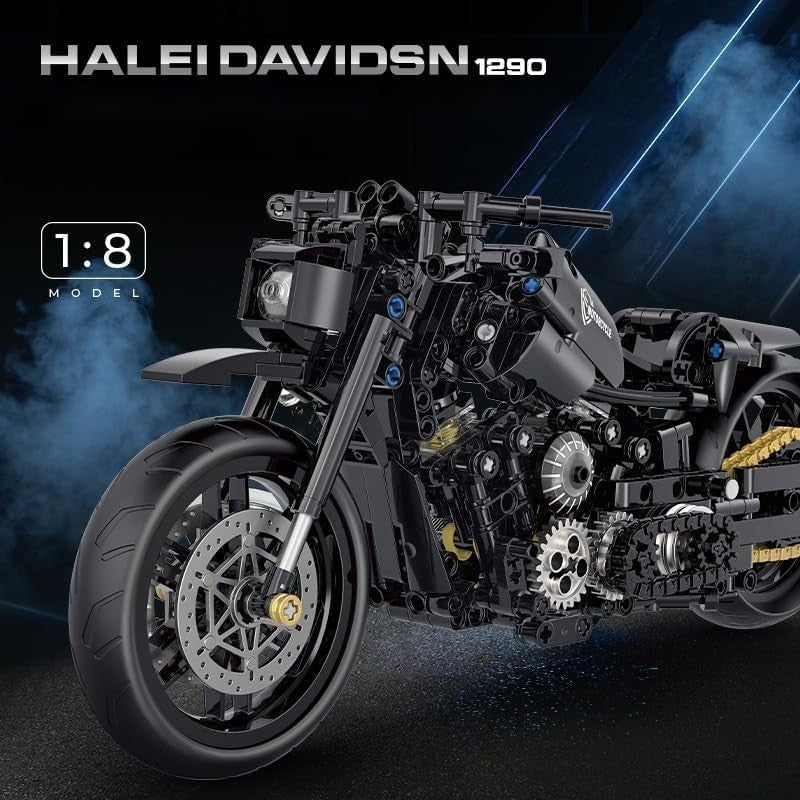 Superbike Motorbike Building Kit 586PCS | 1:8 Scale Display Toy Gift