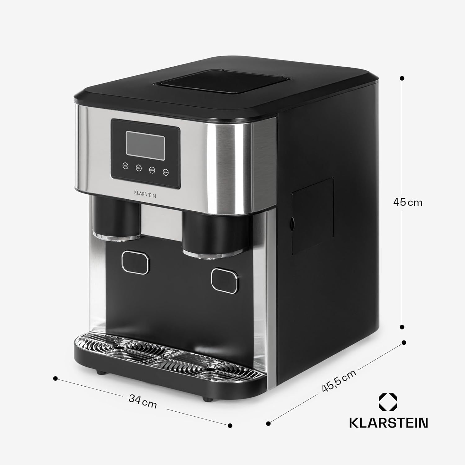 Countertop Ice Maker Bullet & Cube Touch Control Fast Ice Machine