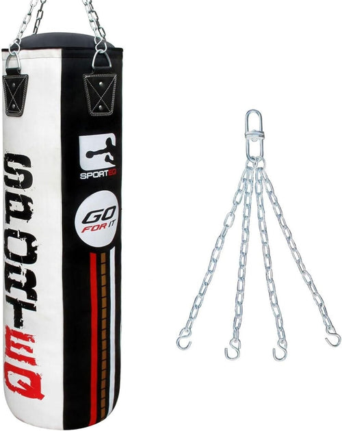 Heavy Filled Punching Bag 4FT Boxing MMA Kickboxing Training