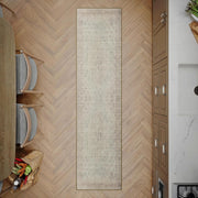 Washable Runner Rug 60x240cm Non-Slip Soft Hallway Kitchen Bedroom Long Mat
