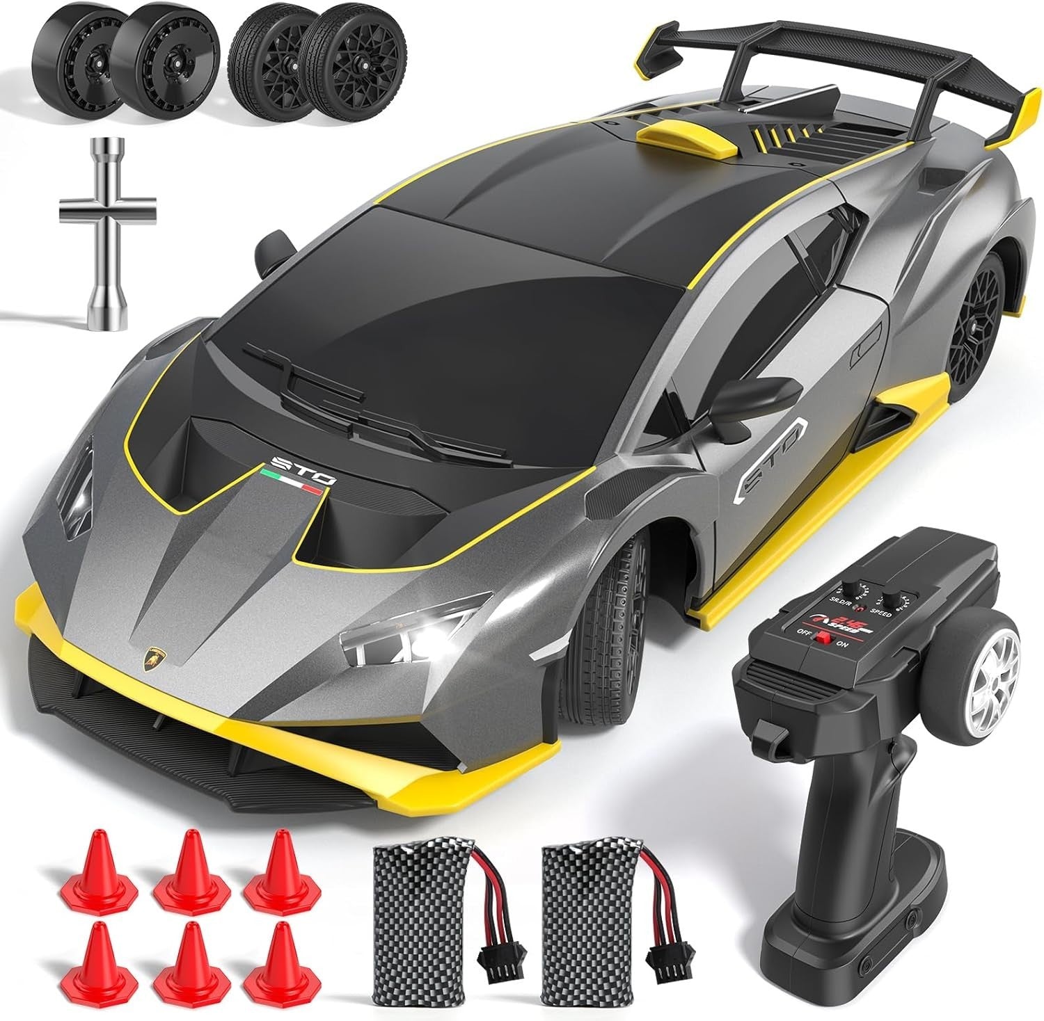 RC Drift Car 1:18 4WD 35KM/H High-Speed Remote Control Racing Car