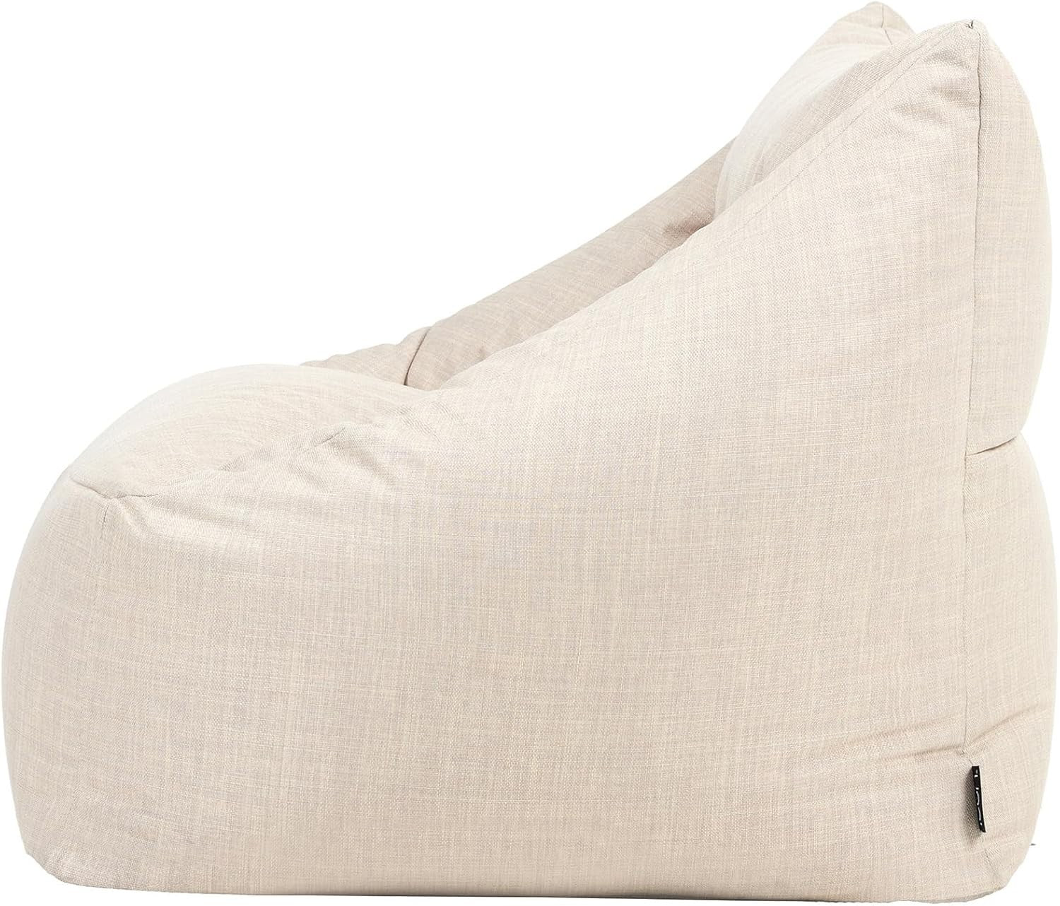 Comfy Water-Resistant Bean Bag Chair Indoor Outdoor Lounge Seat Adult