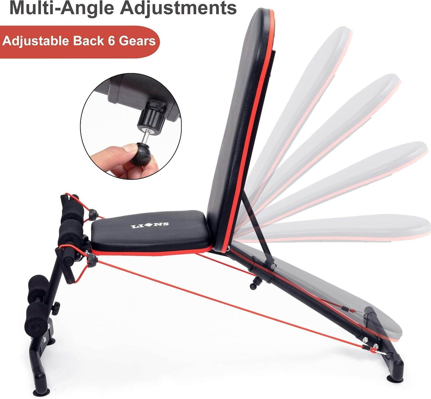 Foldable Multi-Purpose Workout Bench 300kg Incline Decline Home Training