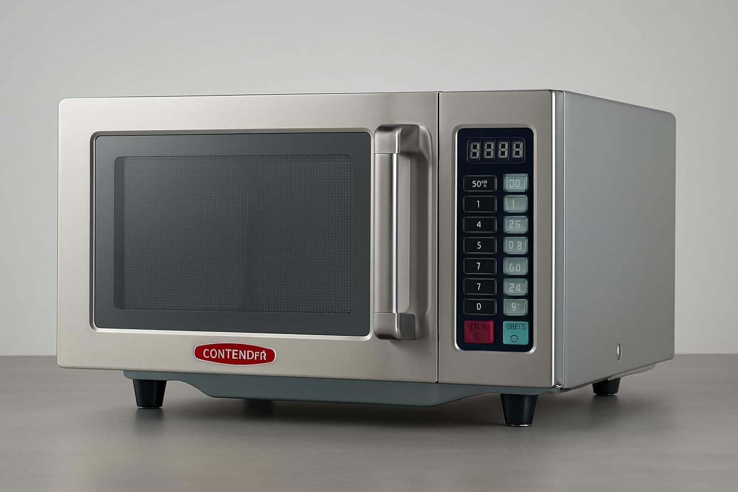 Stainless Steel 25L Commercial Microwave 1000W Programmable