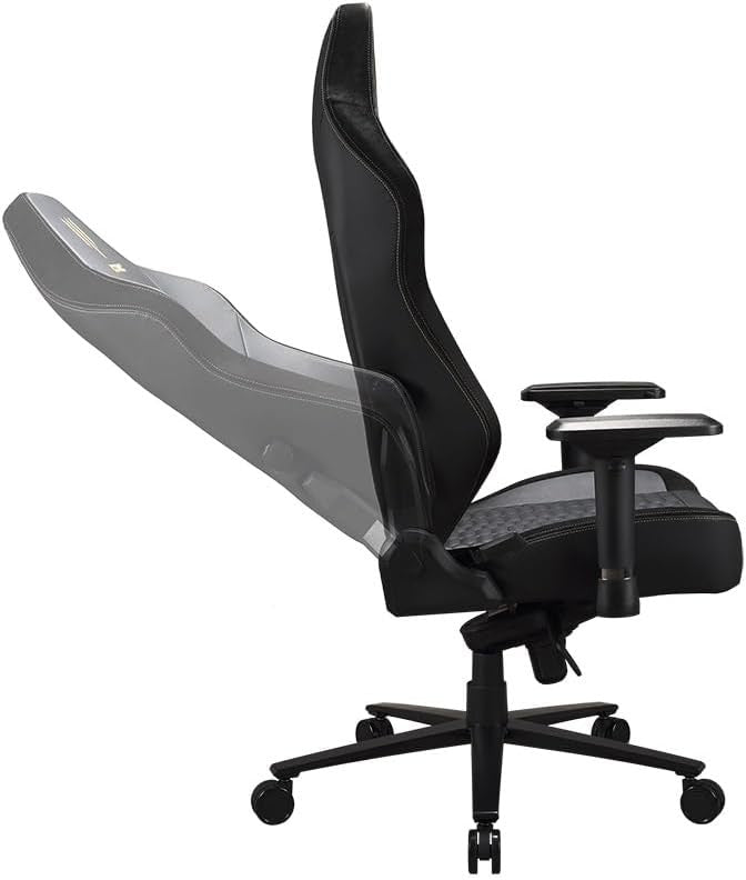 Premium XL Ergonomic Gaming Chair Black Gold High Back Office Seat