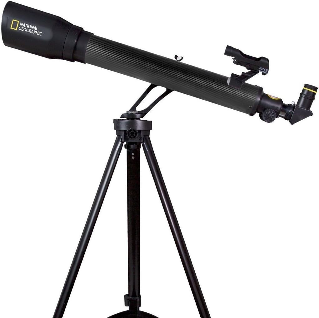 70/700 Carbon Fiber Refractor Telescope with Phone Adapter Black