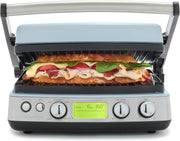 6-in-1 Contact Grill & Griddle Ceramic Non-Stick Adjustable Temp 350W