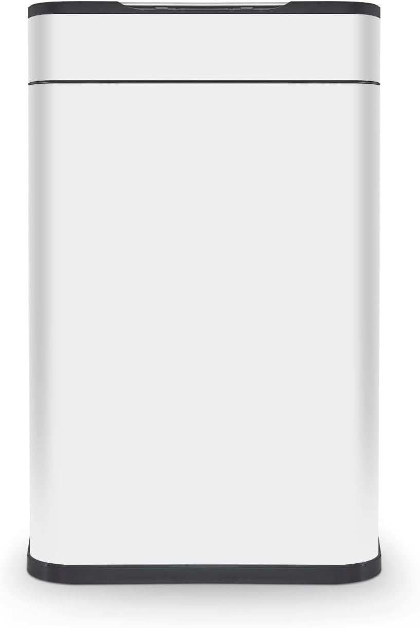 60L Touchless Kitchen Bin | Automatic Sensor Trash Can White