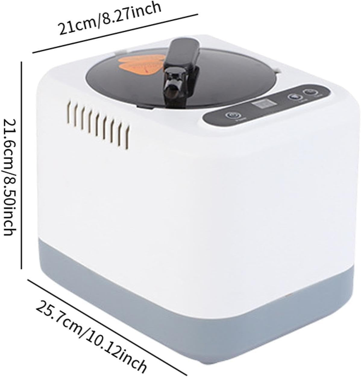 3L Sauna Steam Generator 1200W Remote Control Adjustable Home SPA UK Plug White