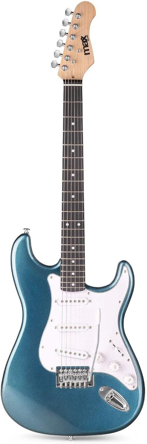 Beginner Electric Guitar Starter Kit with Amp & Accessories Blue