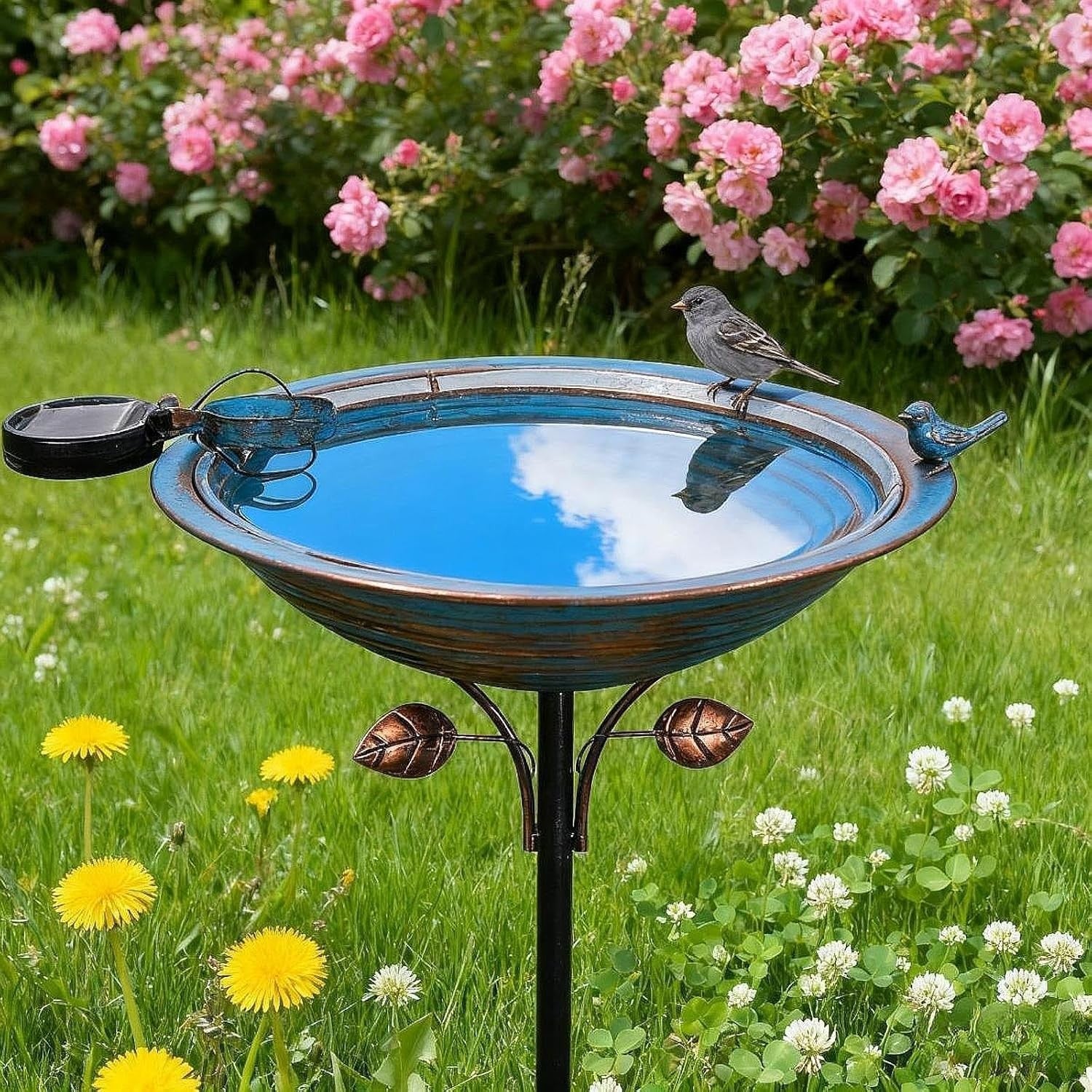 Bird Feeder, Freestanding Bird Bath, Vintage, Unique, for Garden, for Lawn