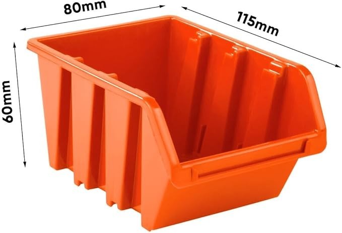 Garage Peg Board Wall Organizer Storage Bins Workshop Tool Rack