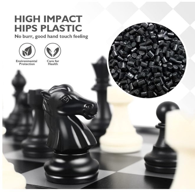 Travel Magnetic Chess Set | Folding Portable Board Game | Kids & Adults Strategy