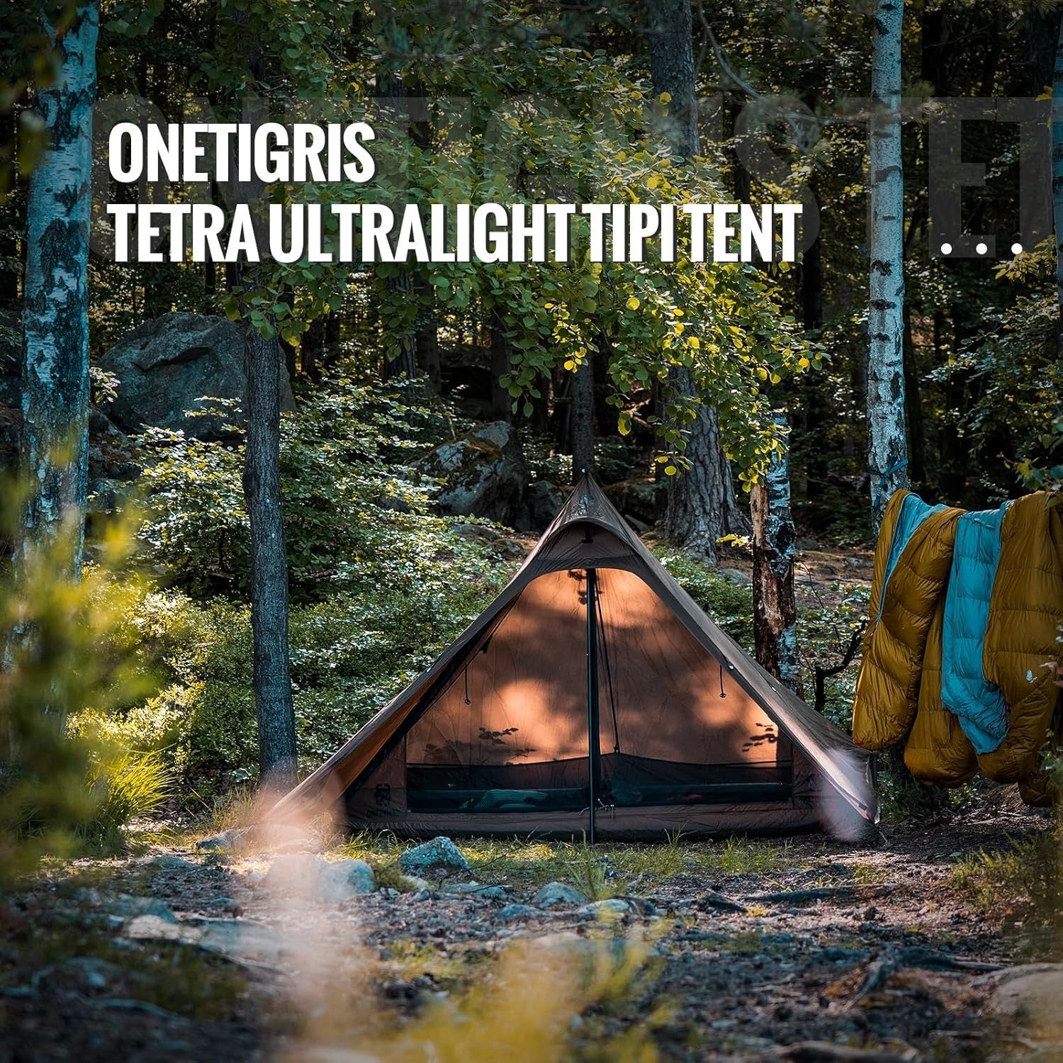 Ultralight 1-2 Person Tent Waterproof 3 Season Backpacking