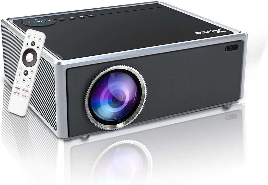 1000 ANSI Smart Projector 1080p 4K Support Android TV WiFi Bluetooth