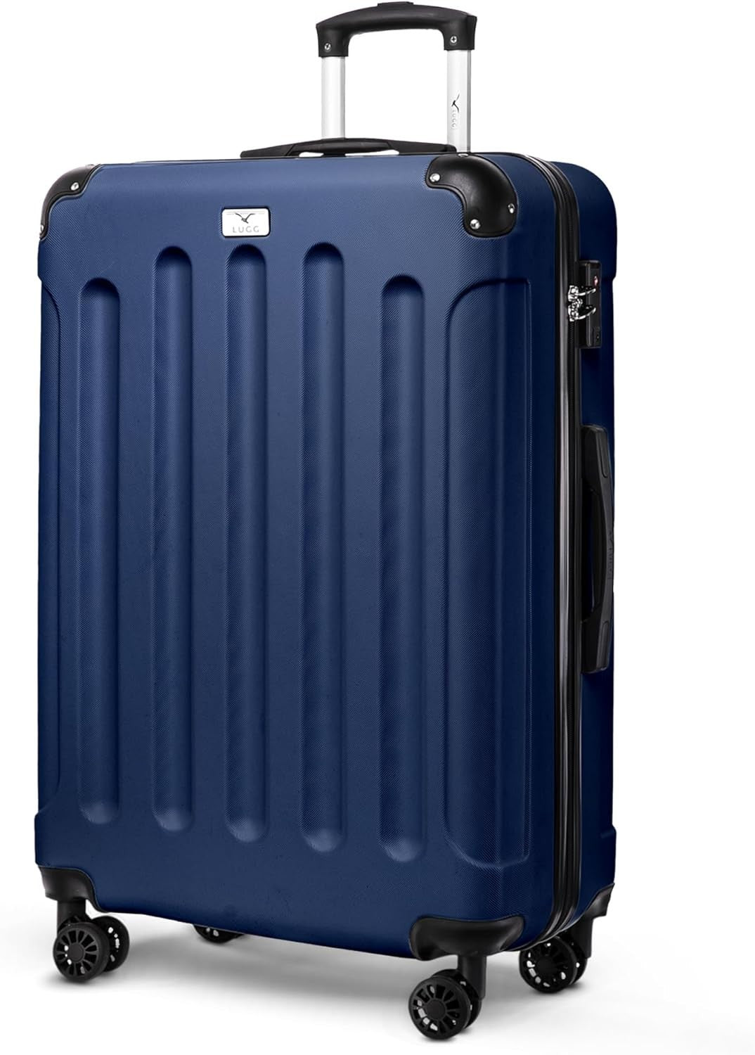 Extra Spacious 28” Checked Travel Case ABS Hard Shell 4 Wheel TSA