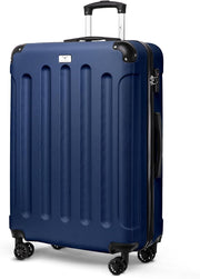 Extra Spacious 28” Checked Travel Case ABS Hard Shell 4 Wheel TSA