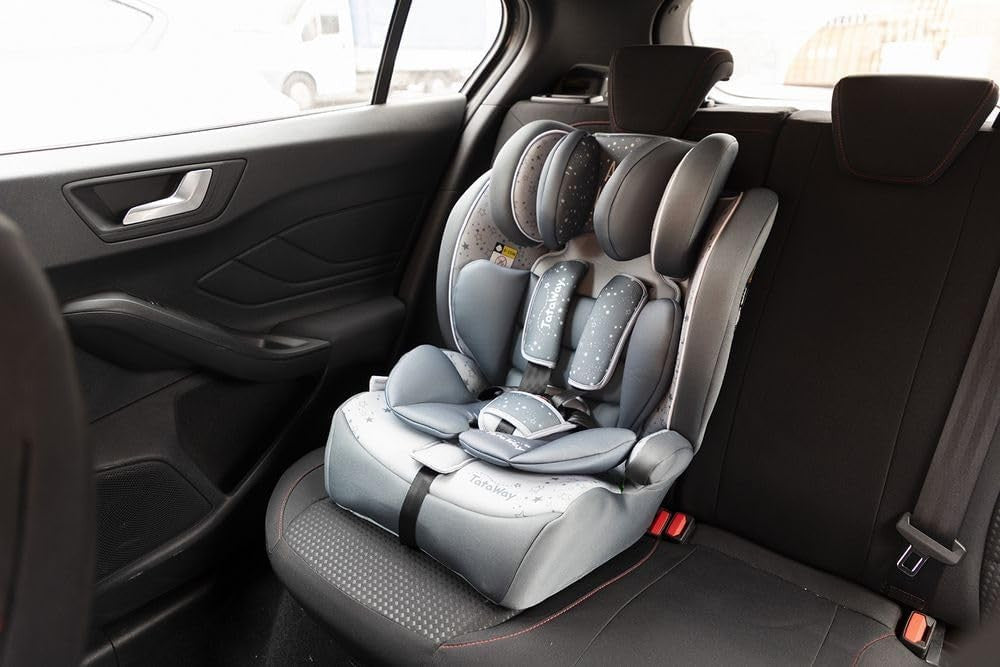 i-Size R129 Child Car Seat 76–150cm Adjustable Headrest High Back Safety Seat