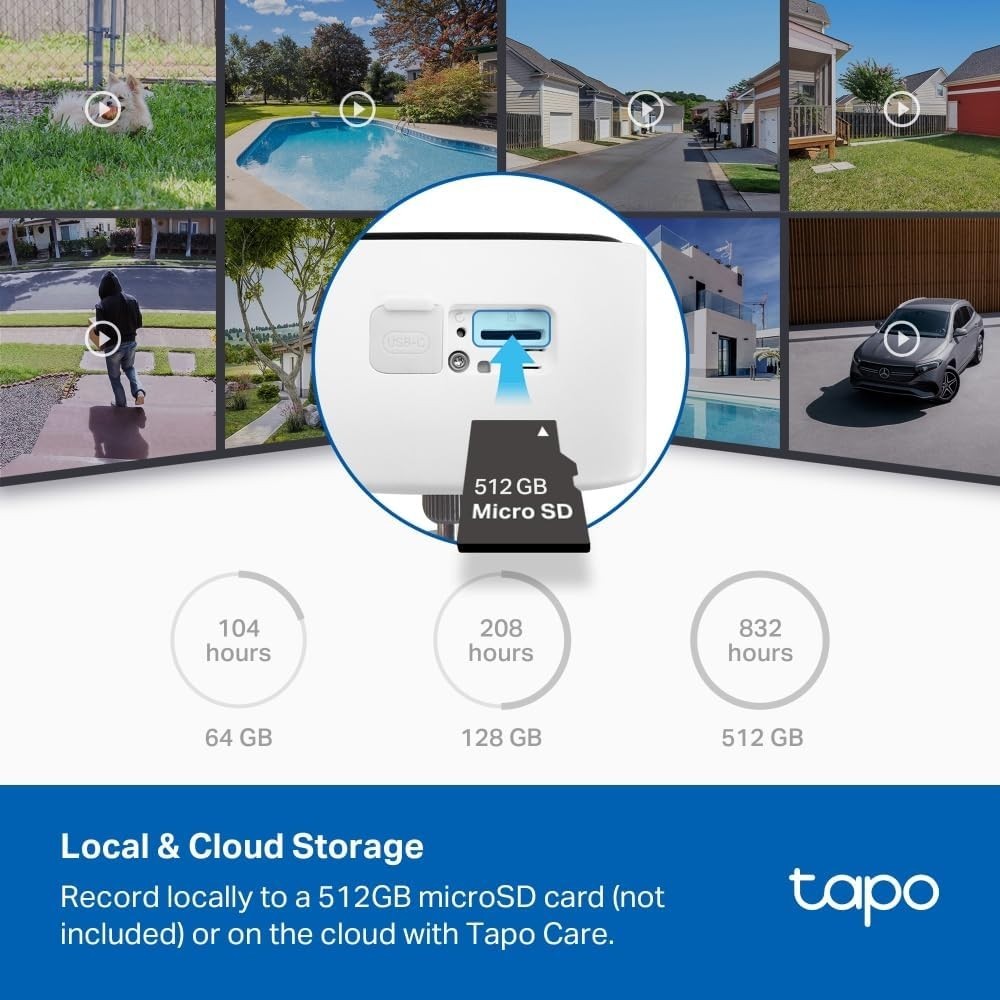 1080P Wireless Security Camera Outdoor 180 Day Battery AI Detection