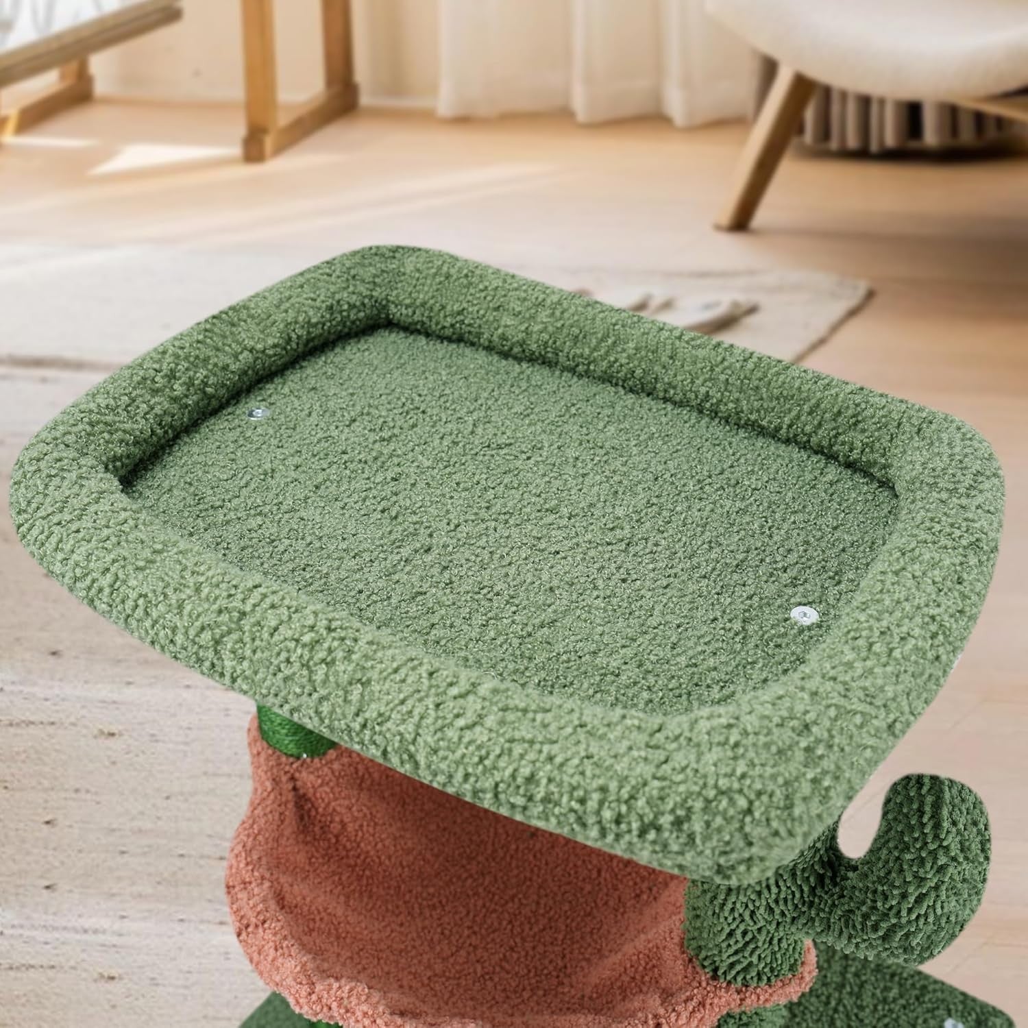 Cat Tree Tower with Condos Hammock Scratching Posts Indoor