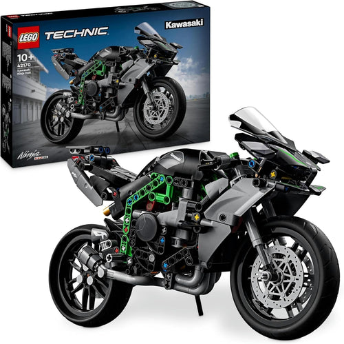 643PCS Motorbike Model Kit | 2-Speed Gearbox | Realistic Build for Kids 10+