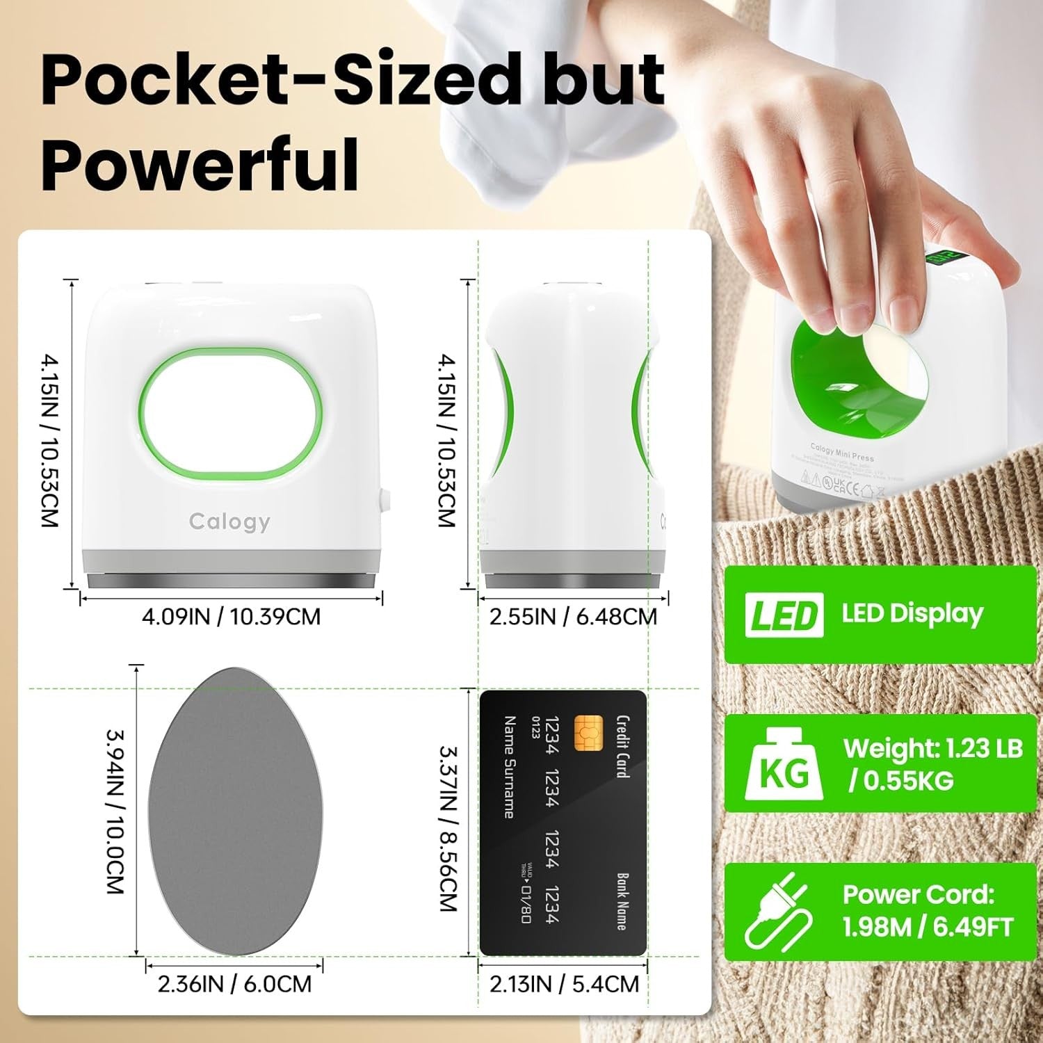 Mini Heat Press Machine 210°C LED Precision Iron for HTV Crafts