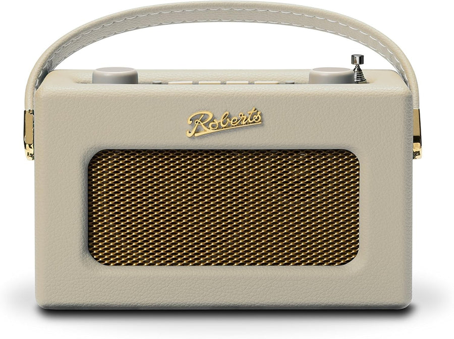 Portable DAB DAB+ FM Radio Bluetooth Retro Pastel Cream