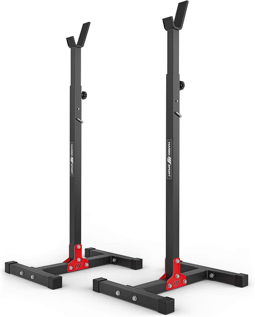 Height Adjustable Dumbbell Stand Pair 250KG Capacity Barbell Rack
