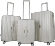 3pc Luggage Set Cabin Medium Large Hard Shell TSA Lock Spinner Suitcases