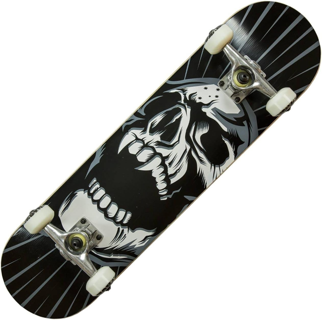31" Youth Skateboard Double-Kick Maple Deck with 54mm Wheels