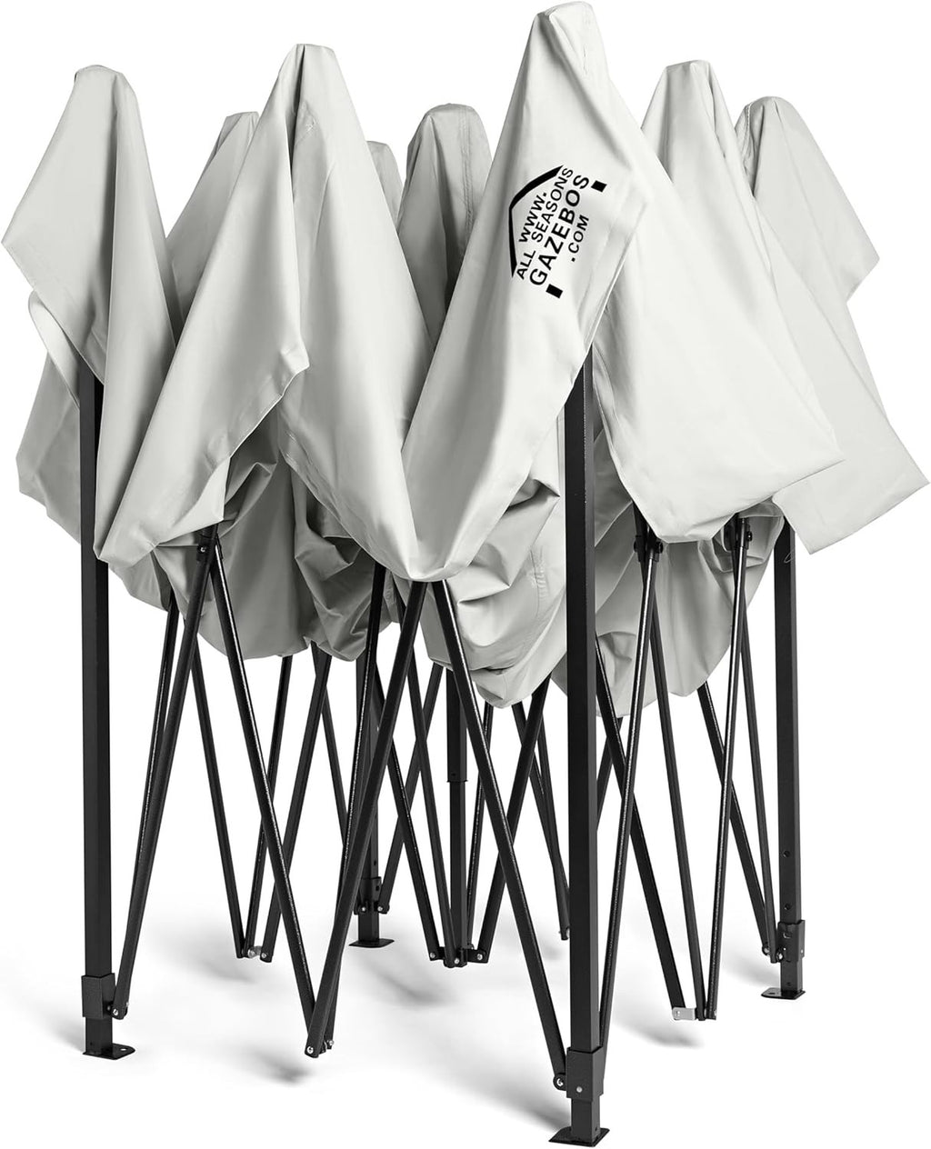 3x3M White Pop Up Gazebo Heavy Duty Waterproof Outdoor Tent With Accessories