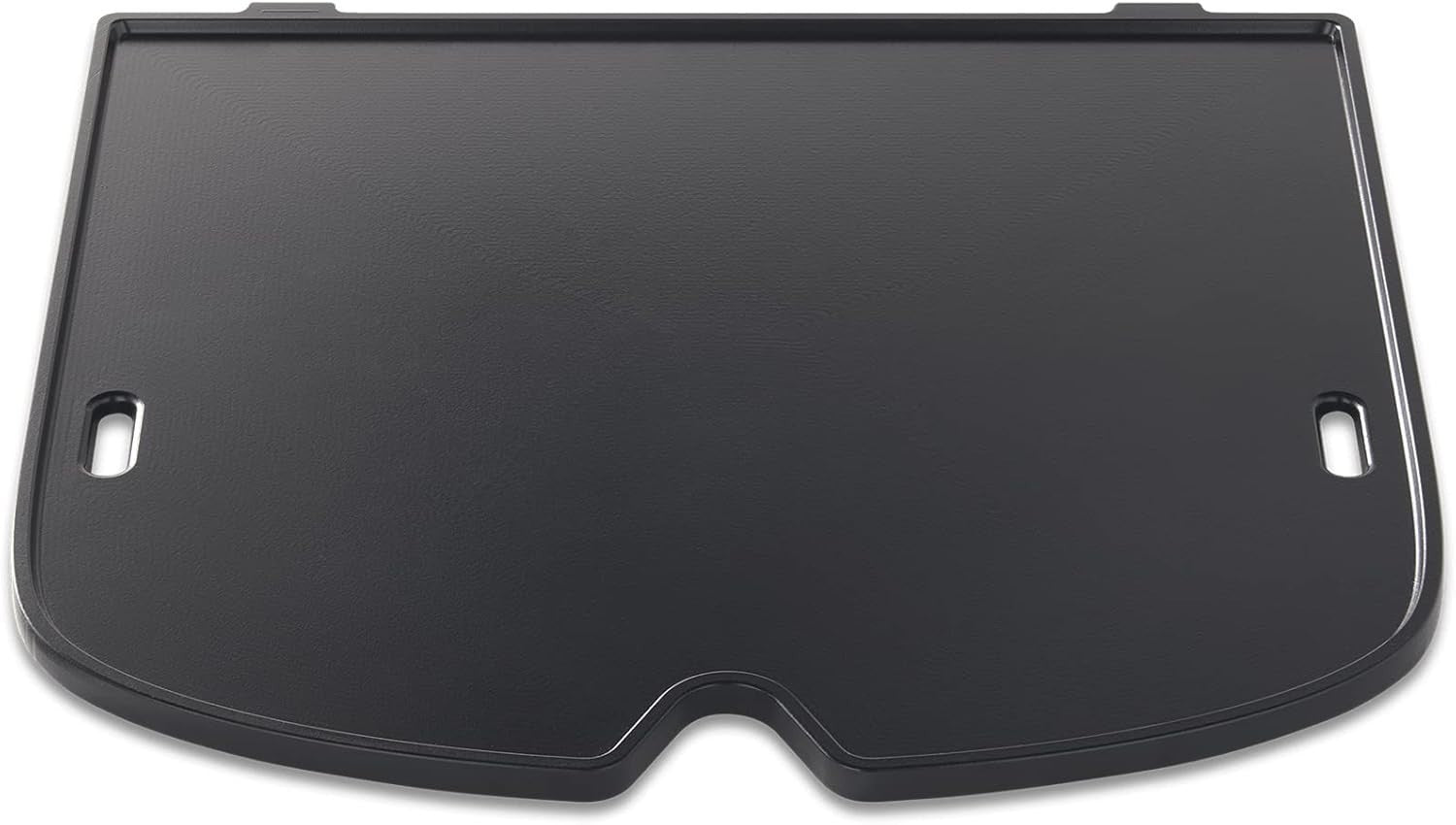 Cast Iron BBQ Griddle Plate Non-Stick Raised Edges for Gas Grill Outdoor Cooking