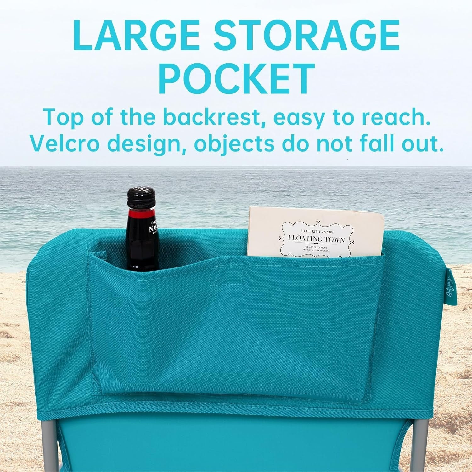 Portable Folding Garden Chairs 2-Pack High Back Camping Beach Chairs