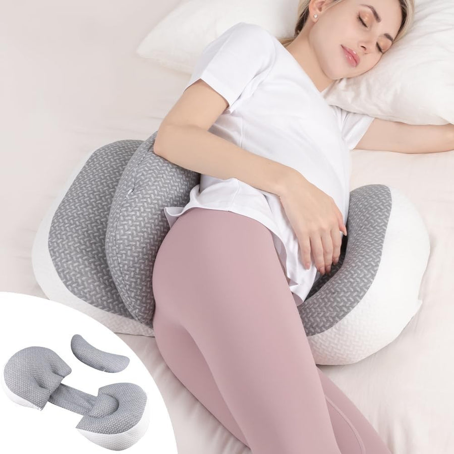 Portable Pregnancy Pillow Belly Support Maternity Sleep Cushion Breathable
