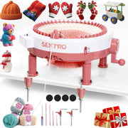 48 Needle Knitting Machine Circular Loom with Counter Clamp Hat Scarf Maker