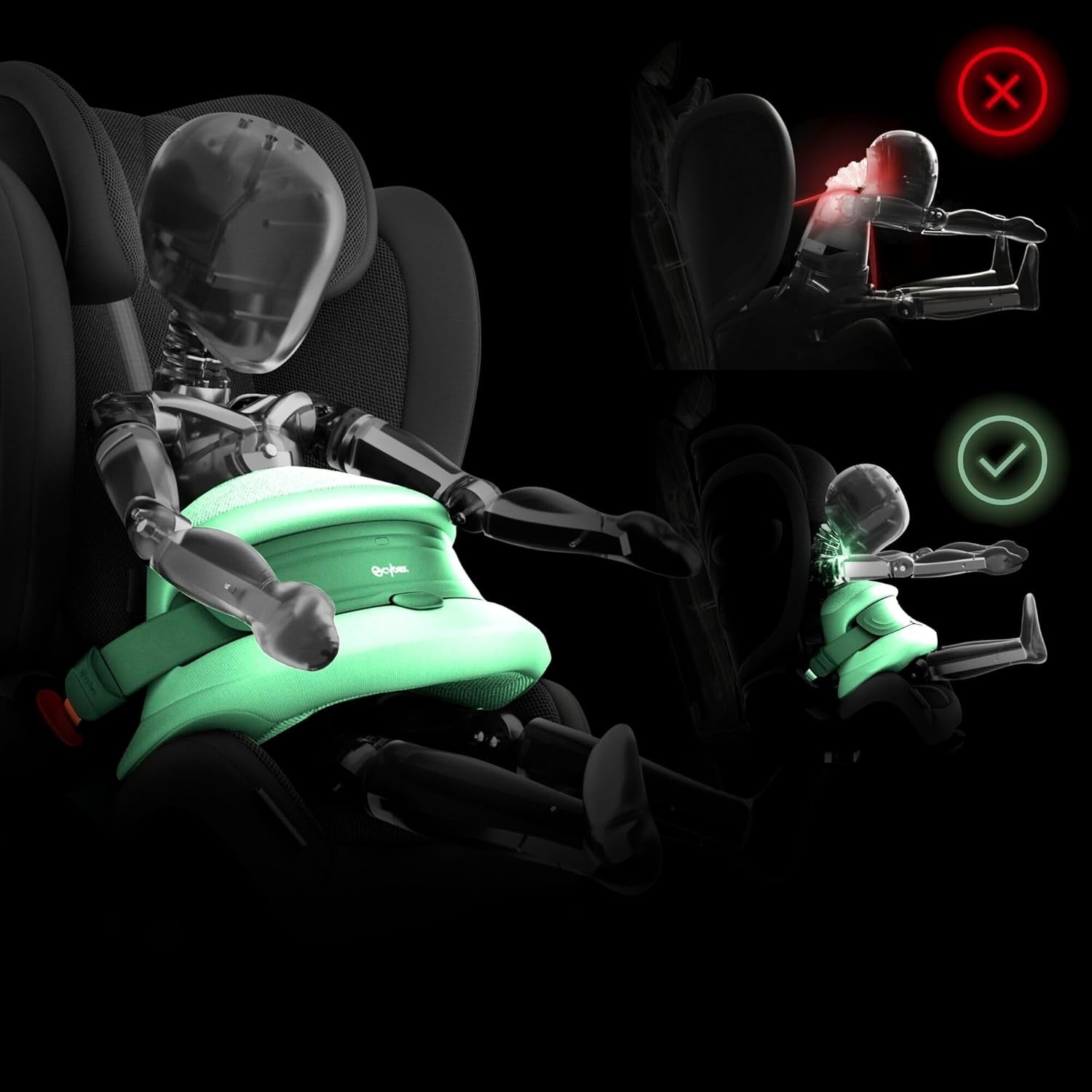 i-Size Child Car Seat 76–150cm Impact Shield ISOFIX Side Protection