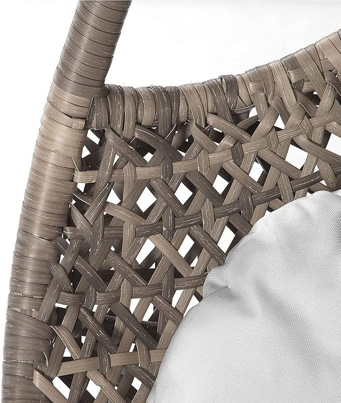 Luxury Triple Hanging Egg Chair Swing Hammock with Cushions Outdoor Garden