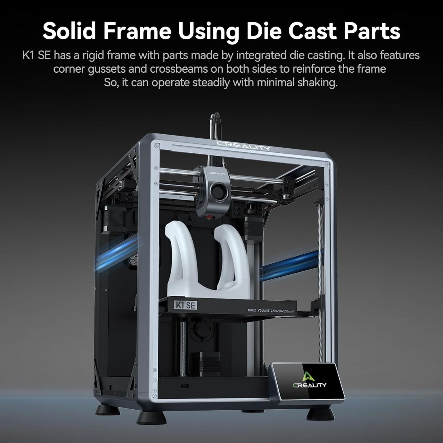 High Speed CoreXY 3D Printer 600mm/s Auto Level Direct Drive Tri Metal Nozzle