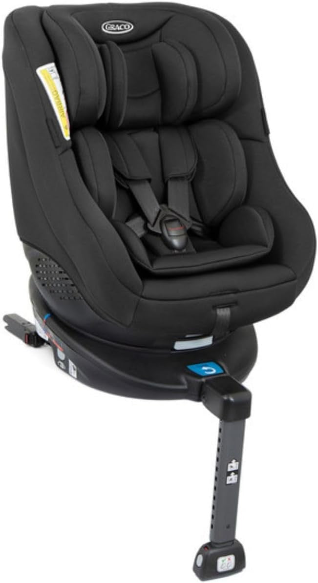 360° Rotating ISOFIX Car Seat Newborn–4 Years Rear & Forward Facing 0–18kg