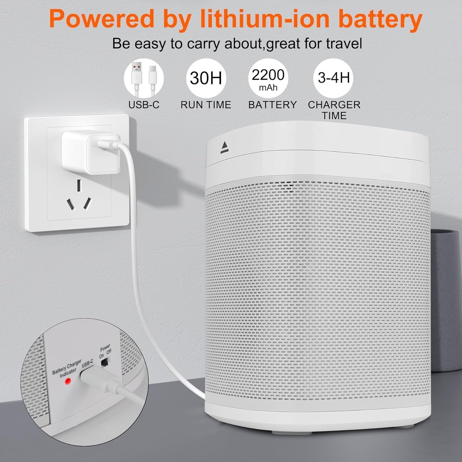 Multifunction White Noise Machine | Bluetooth Speaker & Night Light