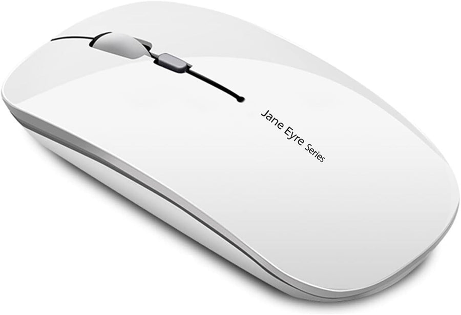 Wireless Mouse Rechargeable Silent 2.4G Slim 1600 DPI Laptop PC
