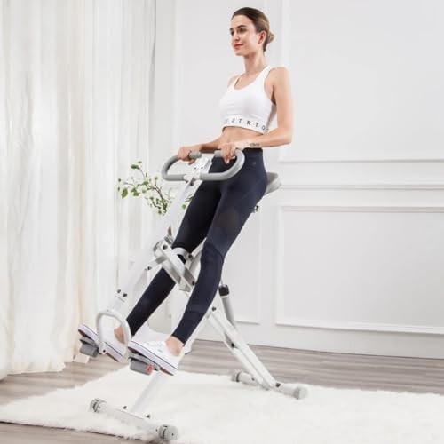 Foldable Squat Trainer LCD Monitor Portable Leg Workout Home Gym