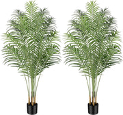 2pcs 170cm Artificial Palm Tree Faux Tropical Indoor Outdoor Home Decor Plant