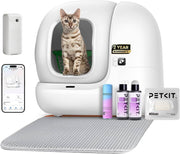 Automatic Cat Litter Robot 76L Smart App Controlled Odor Free Tray